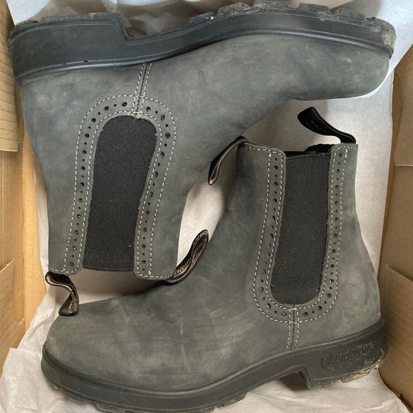 Blundstone Shoes - Blundstone High Top Boots - Rustic Black - Women’s